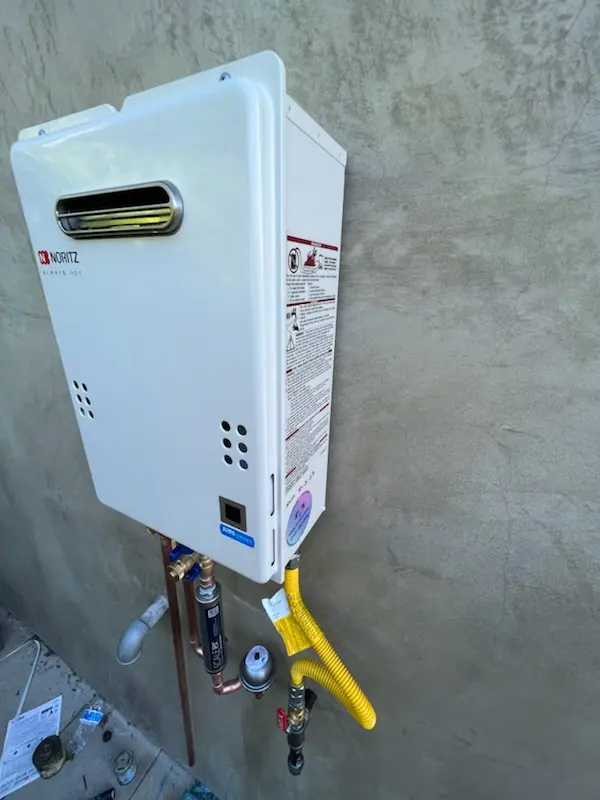 Tankless water heater installation for Sundance Lake homes